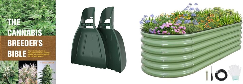 Garden Greens Strain combined image