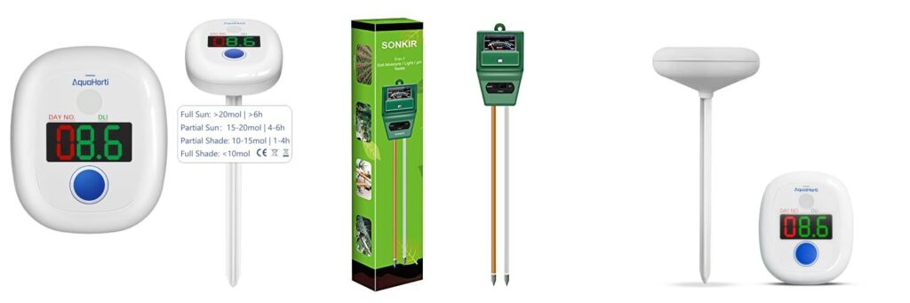 Garden Light Meter combined image