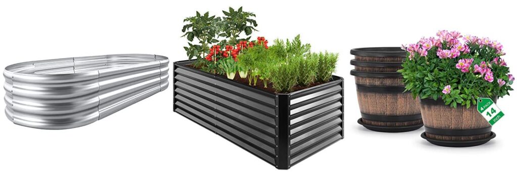 Garden Planters combined image