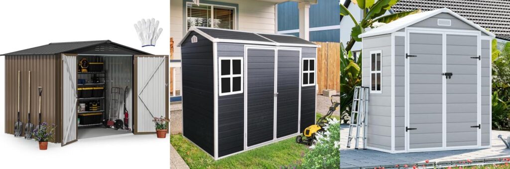 Garden Sheds To Buy combined image