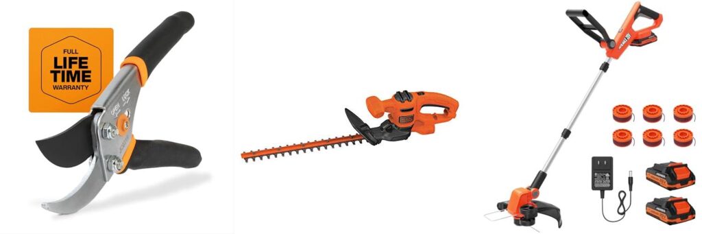 Garden Trimmer combined image