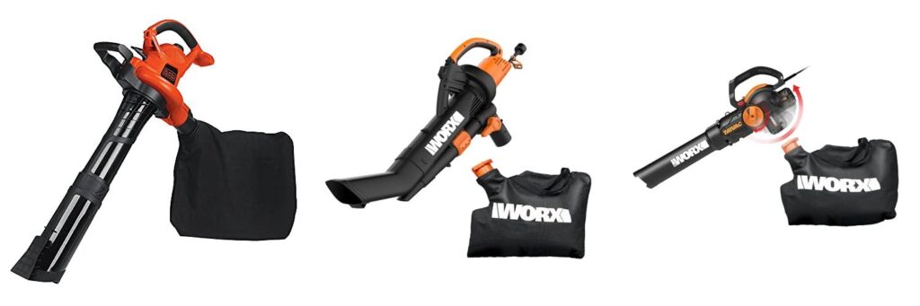 Garden Vacuum Blower combined image