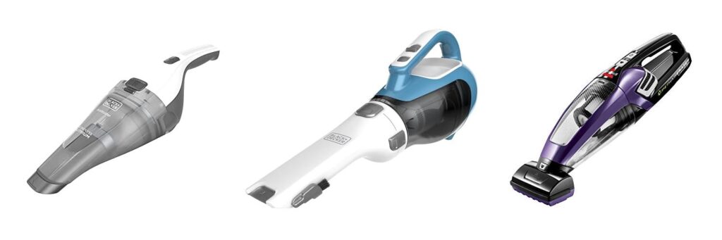 Handheld Vacuum For Kitty Litter combined image