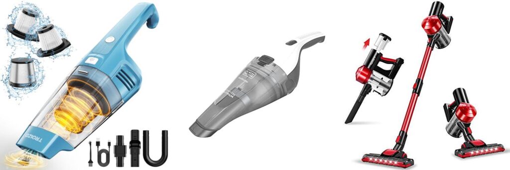 Handheld Vacuum With Hepa Filter combined image