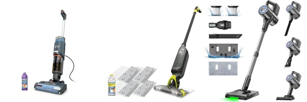 Hardwood Floor Vacuum And Mop combined image