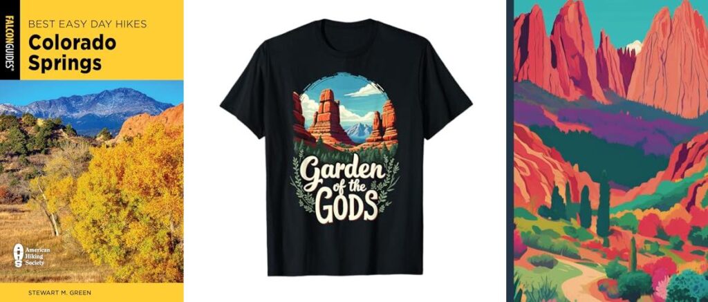 Hikes In Garden Of The Gods combined image