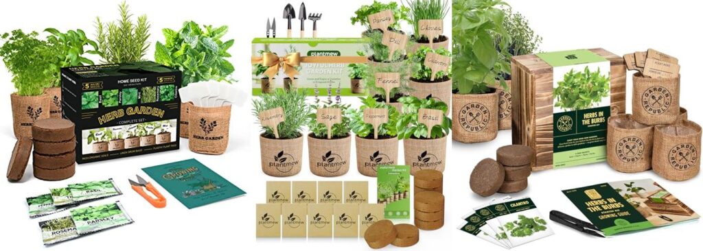 Indoor Herb Garden Wirecutter combined image