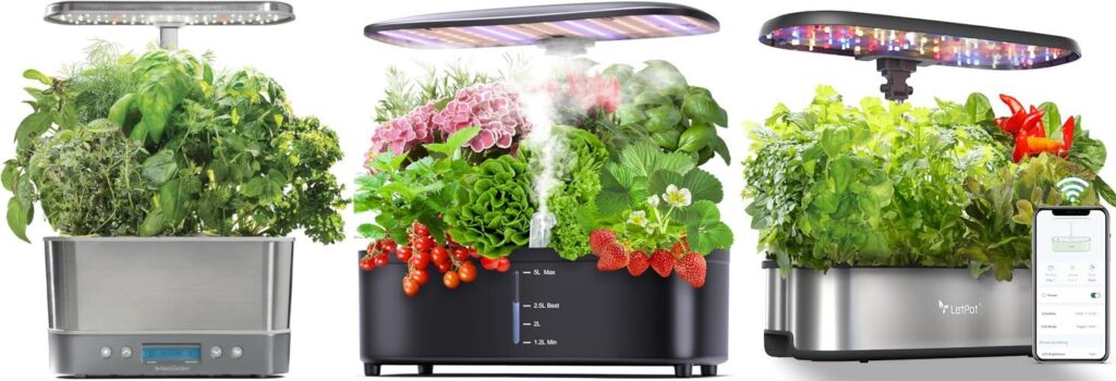 Top 5 Large Indoor Garden Systems: A Complete Review & Guide 34 Large Indoor Garden System combined image