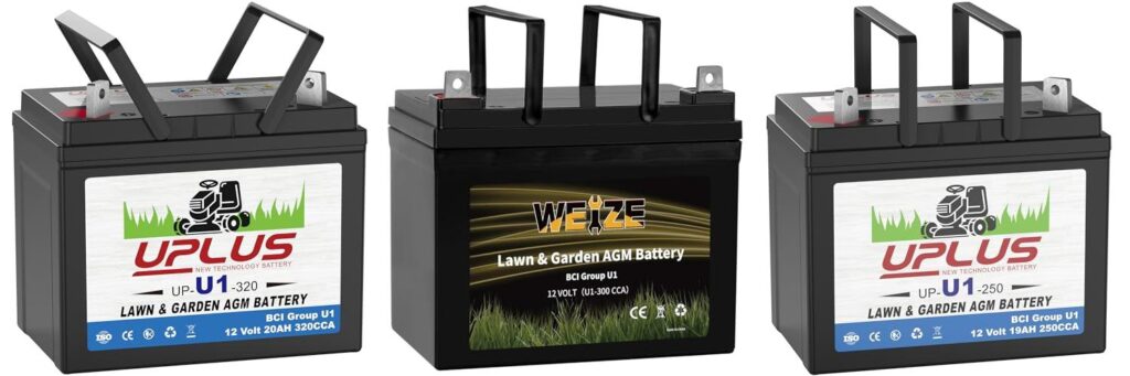 Lawn And Garden Battery combined image