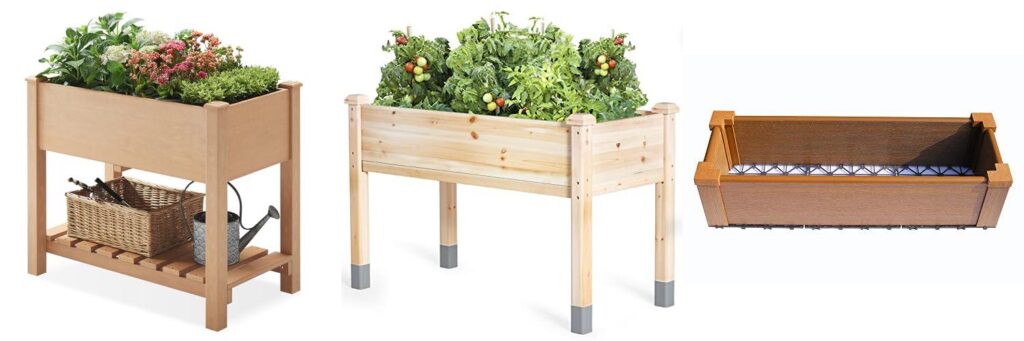 Lumber For Raised Bed Garden combined image