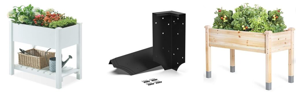 Lumber For Raised Garden Bed combined image