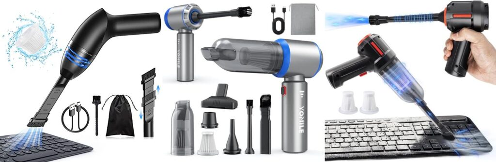 Mini Vacuum For Electronics combined image