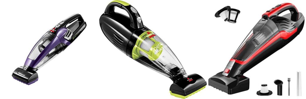 Pet Hair Hand Vacuum combined image