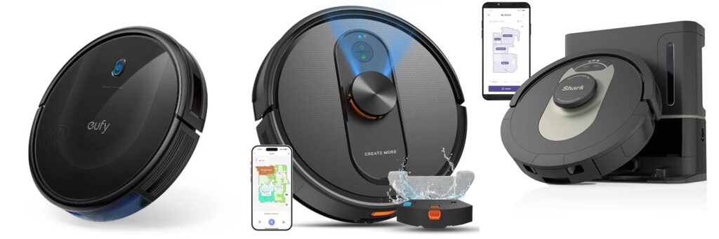 Prime Day Deals Robot Vacuum combined image