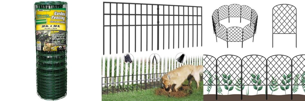Top 5 Rabbit Fence Options For Your Garden: Reviews & Guide 2 Rabbit Fence For Garden combined image