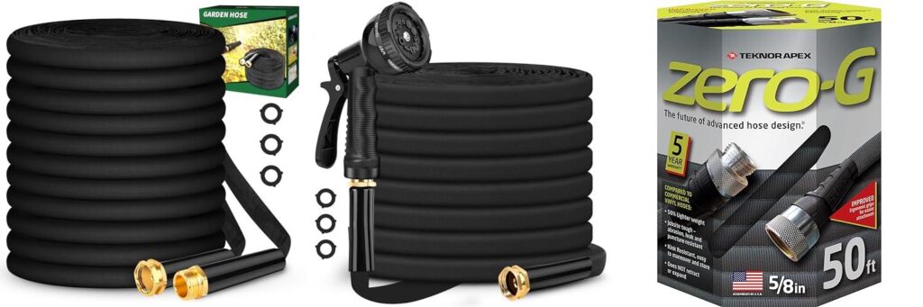 Rated Flexible Garden Hose combined image