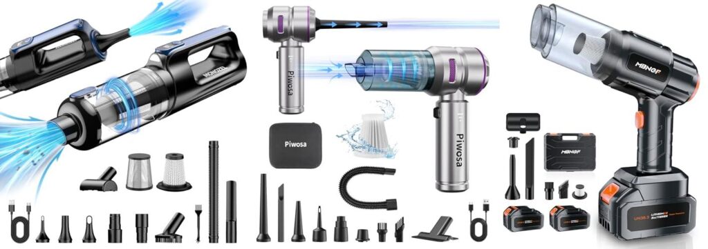 Rated Portable Vacuum combined image