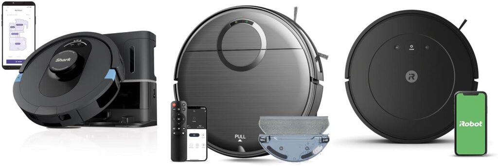 Robot Vacuum Dog Hair combined image