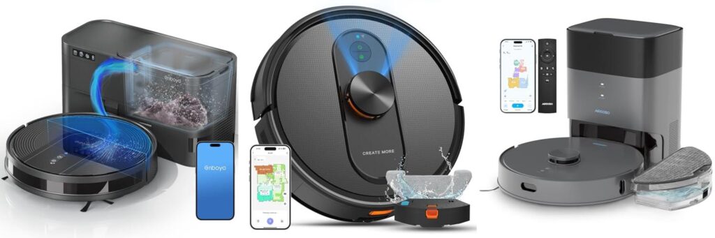 Robot Vacuum For Prime Day combined image