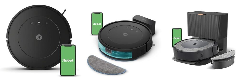 Roomba Vacuum combined image