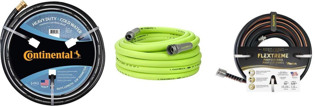 Rubber Garden Hose combined image