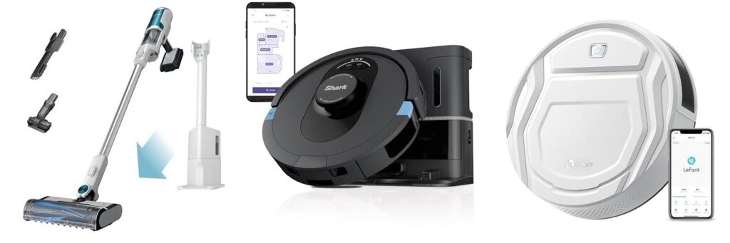 Self Cleaning Vacuum combined image