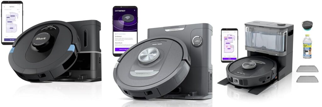 Shark Robot Vacuum combined image