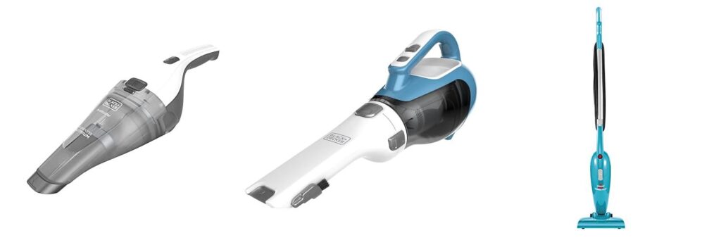 Small Cordless Vacuum combined image