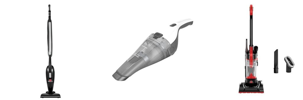 Small Vacuum Cleaners combined image