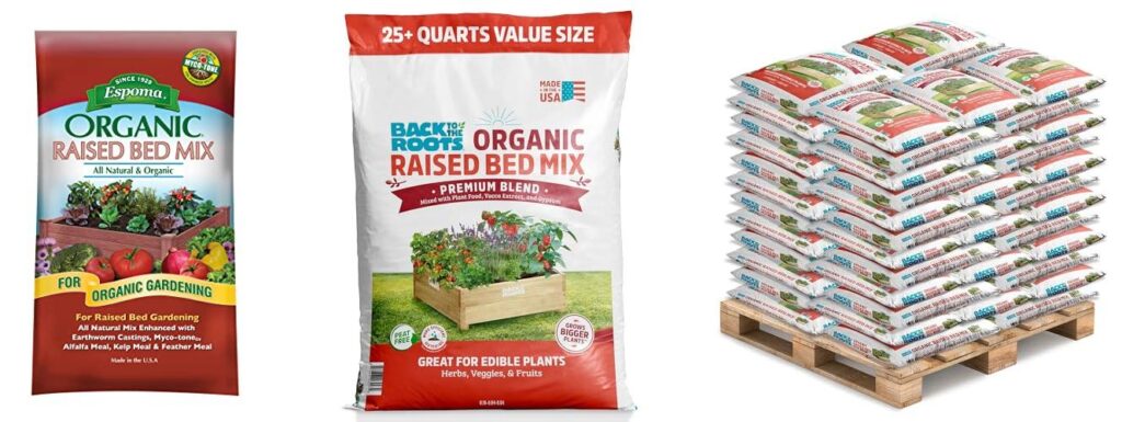 Soil To Use In A Raised Garden combined image