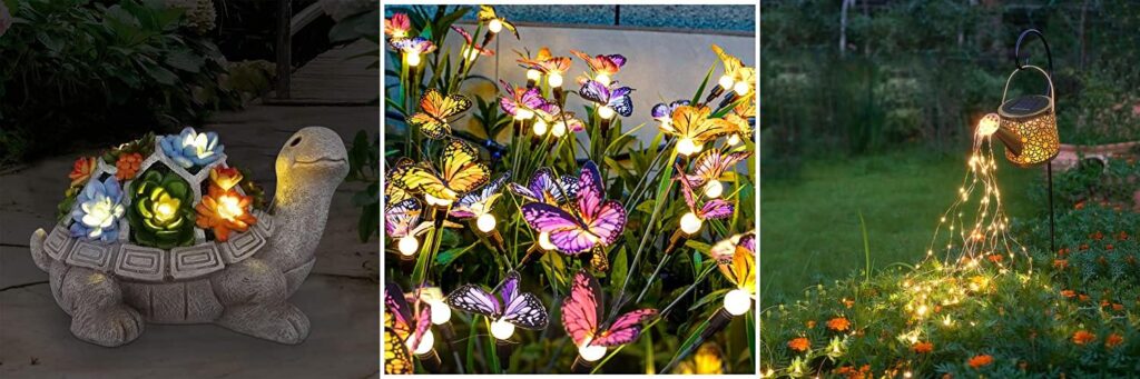 Solar Garden Decor combined image