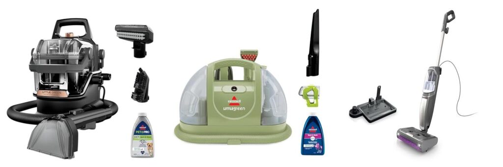 Steam Vacuum combined image