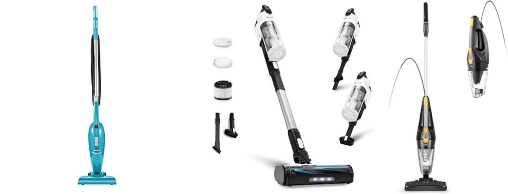 Stick Vacuum For Hard Floors combined image