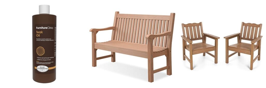 Teak Garden Furniture combined image