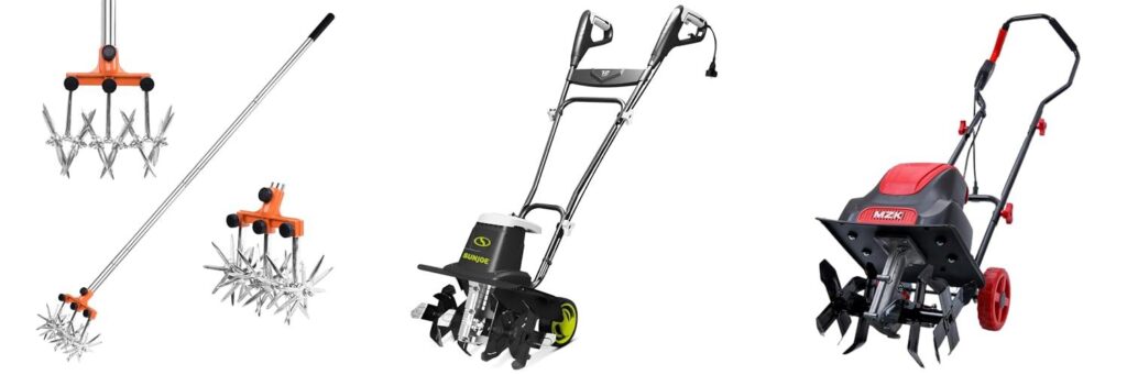 Tiller For Large Garden combined image