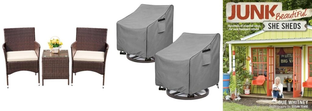 Type Of Garden Furniture combined image