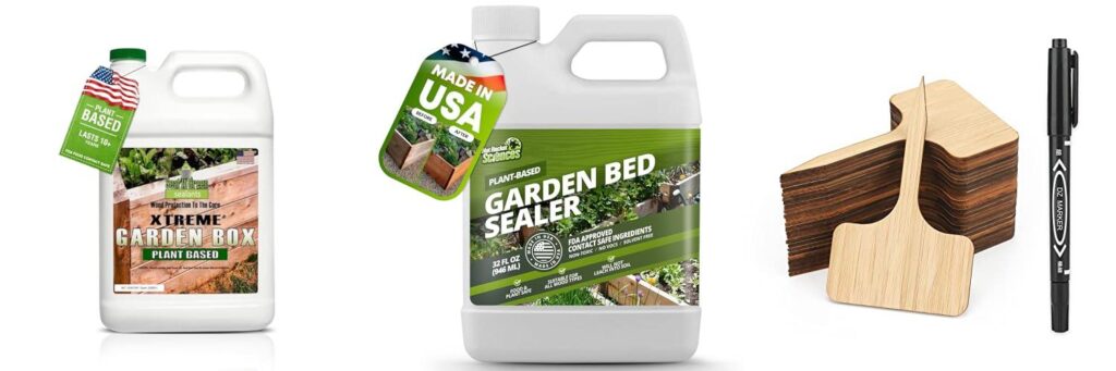 Type Of Wood For Garden Beds combined image