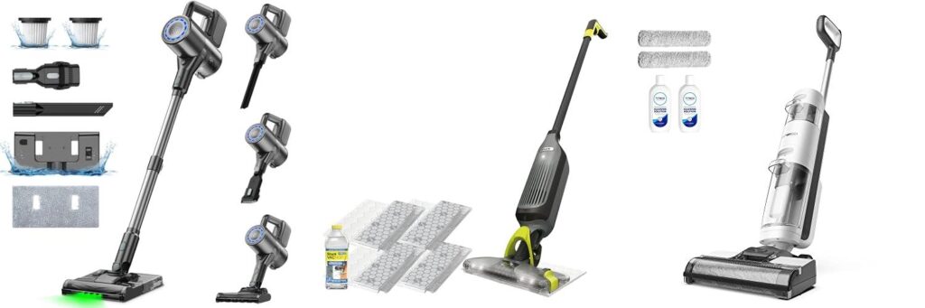 Vacuum And Mop Combo combined image