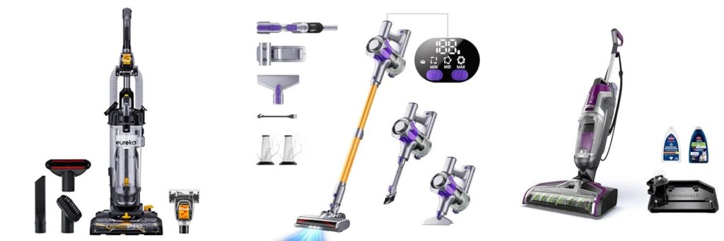 Vacuum For Wood Floors And Pets combined image