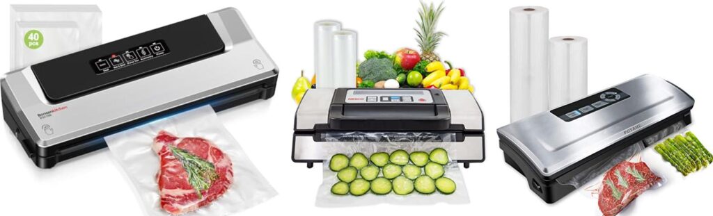 Vacuum Sealer For Meat combined image