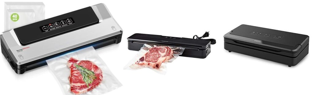 Vacuum Sealer For Sous Vide combined image