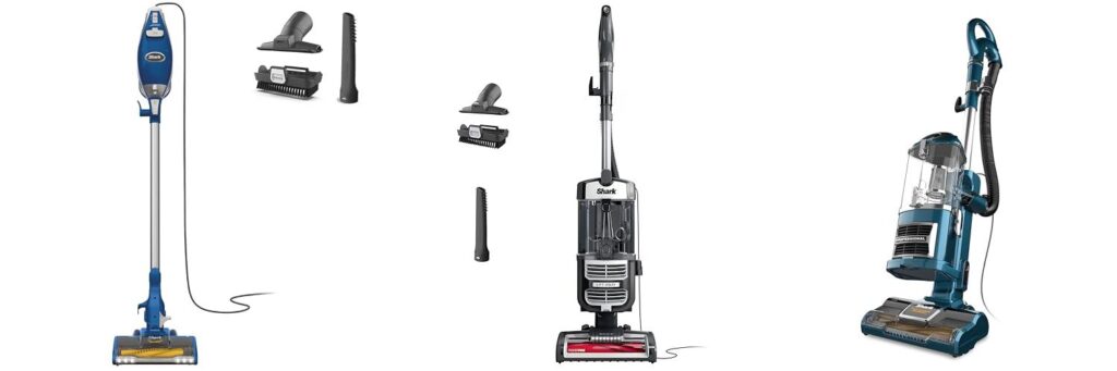 Vacuum With Self Cleaning Brushroll combined image