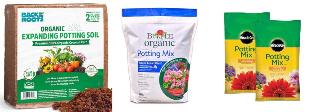 Vegetable Garden Soil combined image