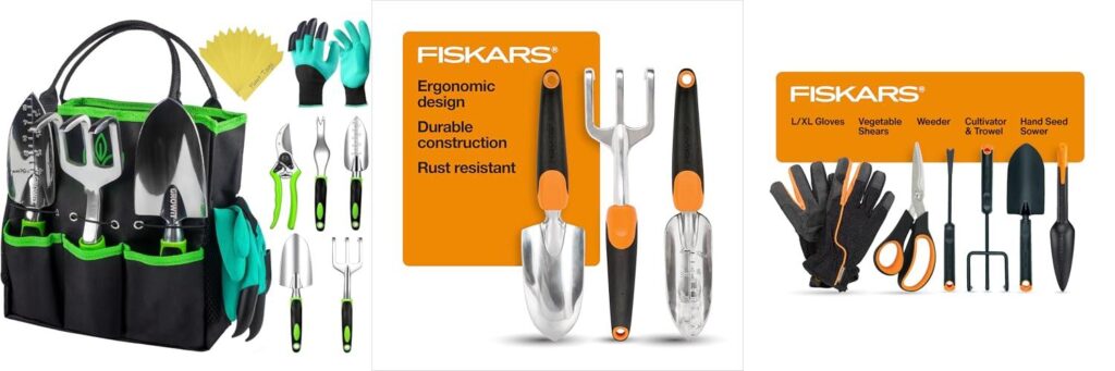 Vegetable Garden Tools combined image