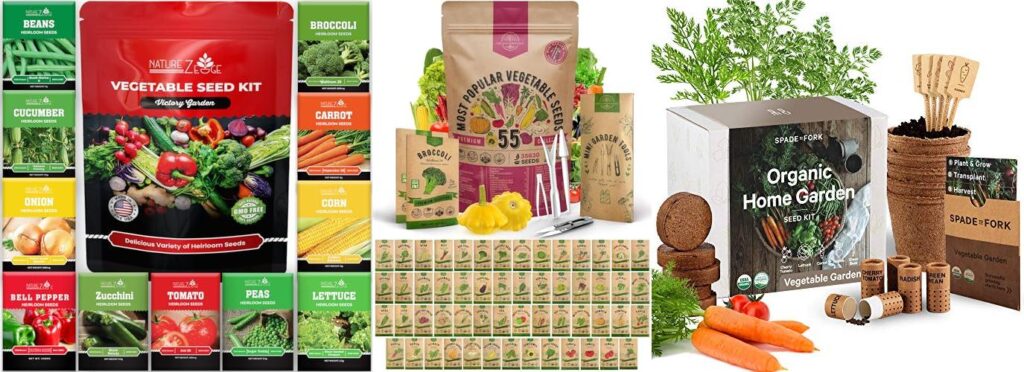 Vegetables For Home Garden combined image