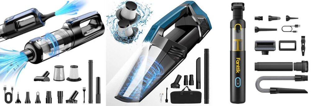 Vehicle Vacuum combined image