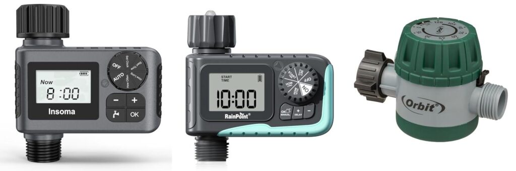 Water Timers For Garden combined image