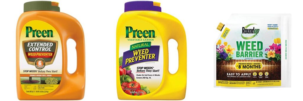 Weed Preventer For Garden combined image
