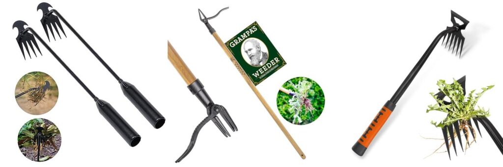 Weeding Tool For Garden combined image