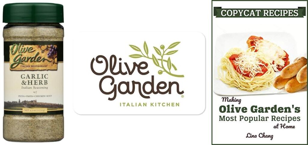 Wine Olive Garden combined image